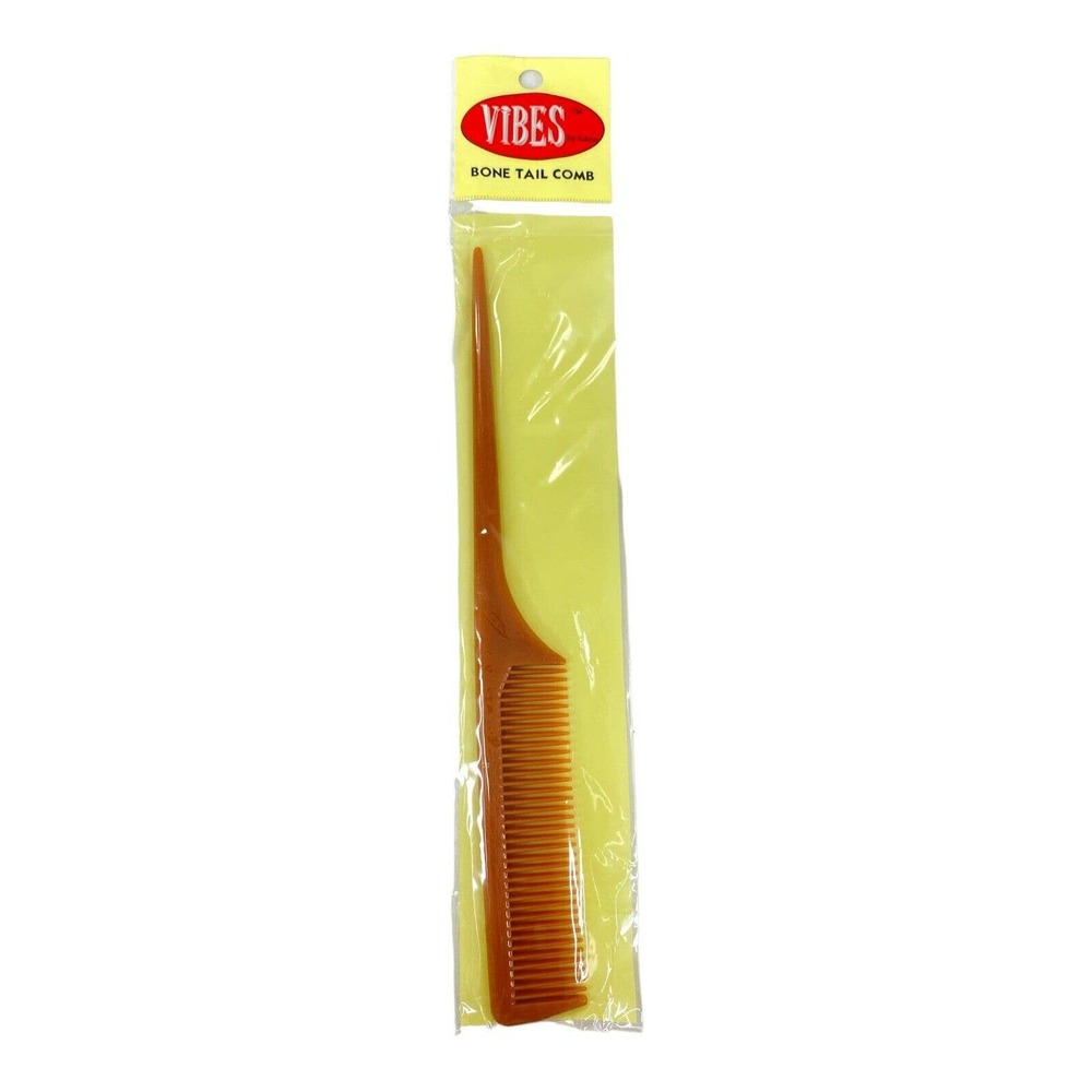 VIBES by Fusion Brown Bone Tail Comb NWT